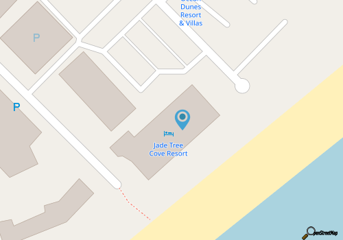 OD tower II #12, ocean view Fantastic condo+pool map location