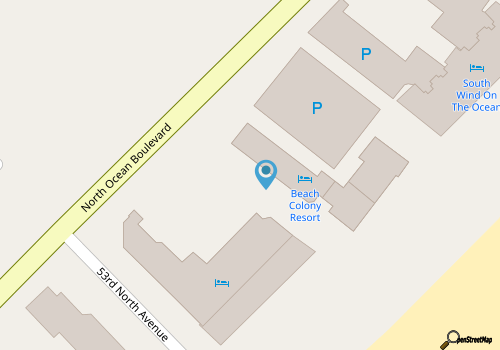 Cozy Oceanfront Condo, Pool, FREE Tickets, M124 map location