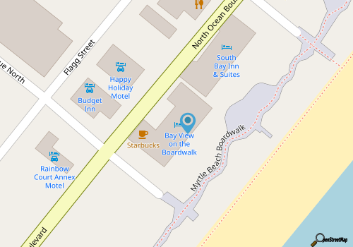 Bay View Resort 1202 map location