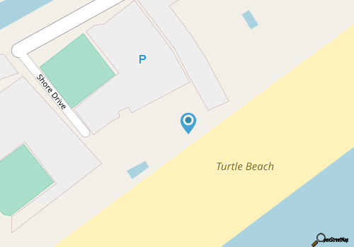 Sands Ocean Club & Resort - Ocean View map location
