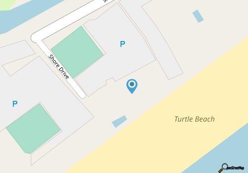 3 Bedroom Oceanfront Brigadune on Shore Drive map location