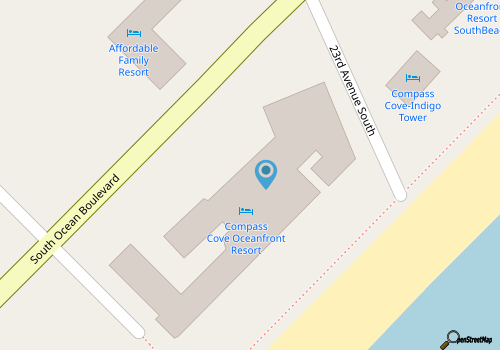 Sunrises and sandy beach.  Cozy oceanfront  king suite end unit. map location