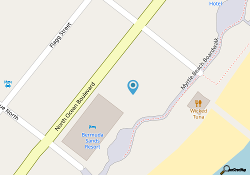 Best Ocean Front Views - Oceans One 12th Floor map location