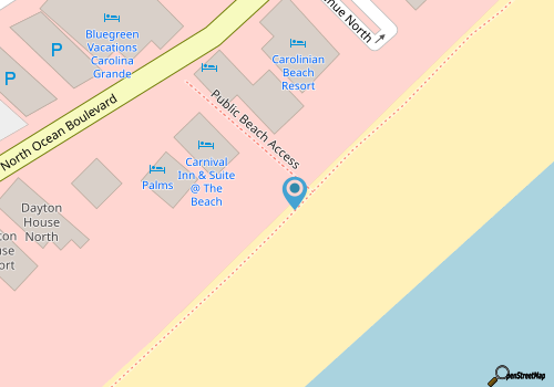 Carolina Grande Resort - 1BR Suite w/ Balcony map location