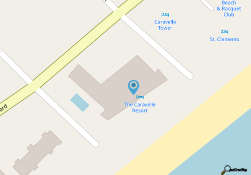 Rare Myrtle Beach Sunset & Panoramic View Balcony map location