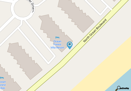 Beautiful Beachfront Condo!! map location