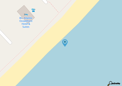 Ocean Front King Suit at Landmark Myrtle Beach map location