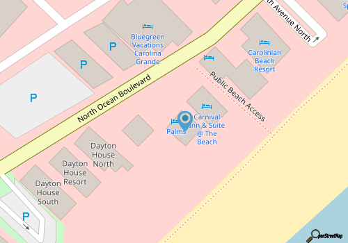 3BR Palms Resort - King Suite, Heated Pools,Views! map location