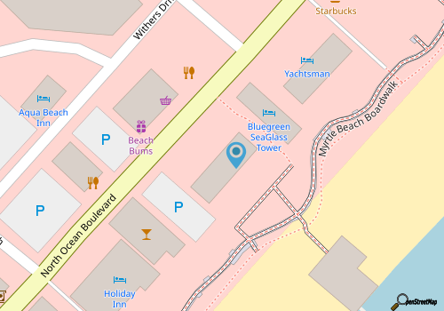 Yachtsman 704 Studio Oceanfront Stay Near SkyWheel map location