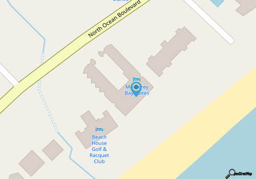 Monterey Bay unit 1531 - Ocean Front map location