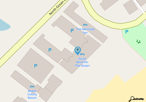 Oceanfront 3 Bed / 3 Bath Unit - by Luxury Beach Rentals map location