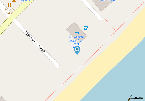 Studio Condo w/ Balcony in Sea Mist Resort map location