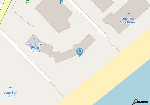 Oceanfront 2BR-Lazy River-Sand Dunes Main 1234 map location