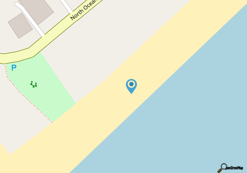 Romantic Beach Condo - spectacular ocean views map location
