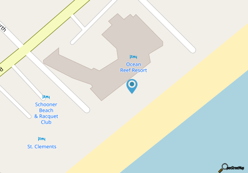  Fabulous Ocean Reef Resort map location
