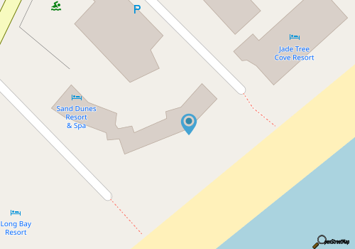 Oceanfront 1BR- Pool- Sand Dunes Main 2829 map location