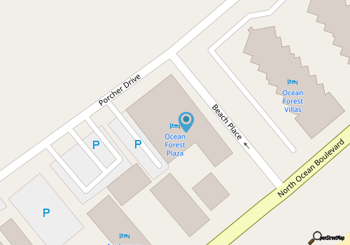 Newly added - Ocean Forest Plaza Condo 18th floor! map location