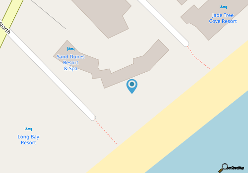Caribbean Paradise - Romantic Oceanfront Canopy King Suite with Walk-in Shower map location