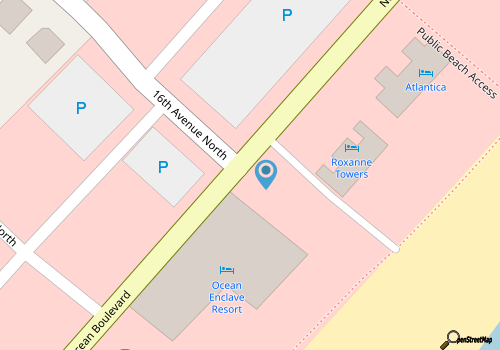 Luxury Oceanfront Resort map location