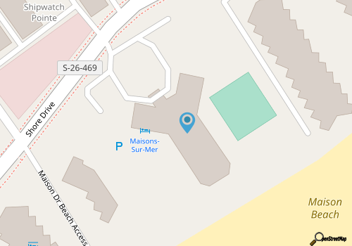 Maisons-Sur-Mer Myrtle Beach Condo map location