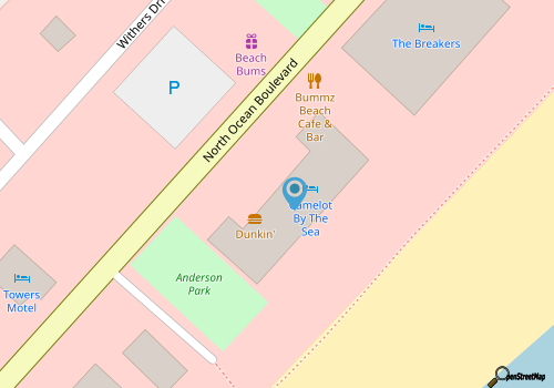 Honeymoon Suite with Direct Oceanfront View,Pools! map location