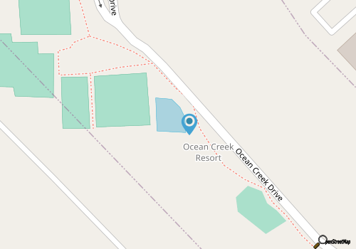 Ocean Creek Resort Lodge 1 - 1 BR - Short Walk to Beach ~ 2 min map location