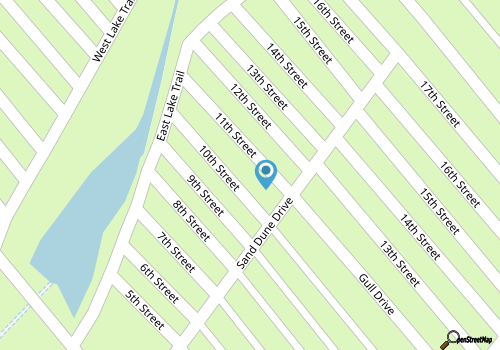 Ocean Lakes Comfy Cottage Steps to Beach Waterpark map location