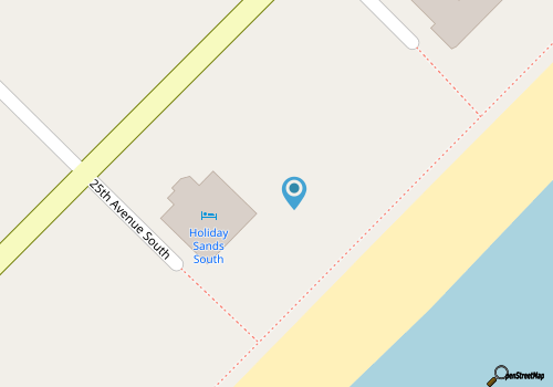 Compass Cove Resort 759 - Oceanfront! map location