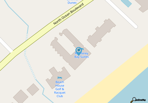 Heated Pools/Lazy River/Hot-tubs-Oceanfront condo map location