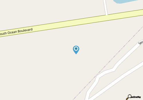 Ocean Front 2 Bedroom Condo in Myrtle Beach map location