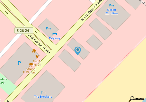 Club Wyndham Towers on the Grove 2 Bedroom Sleeps6 map location