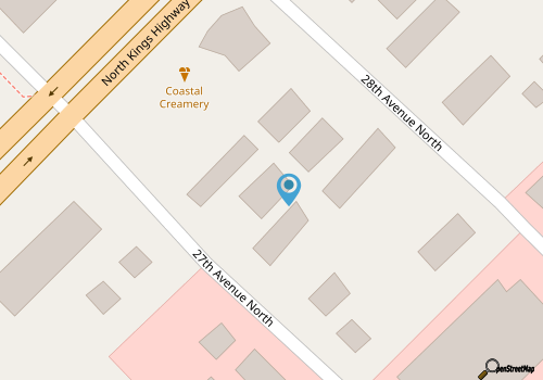 Bright & Airy Beachside Townhome map location