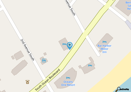 Oceans One Resort Unit 404 - Oceanfront map location