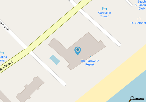 The Caravelle Resort map location