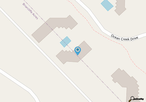 Romantic Getaway II w/ WiFi in Oceanfront Gated Resort - 1 Bedroom Lodge map location