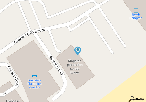 Kingston S Hampton 409A Studio w/Pool, Beach map location