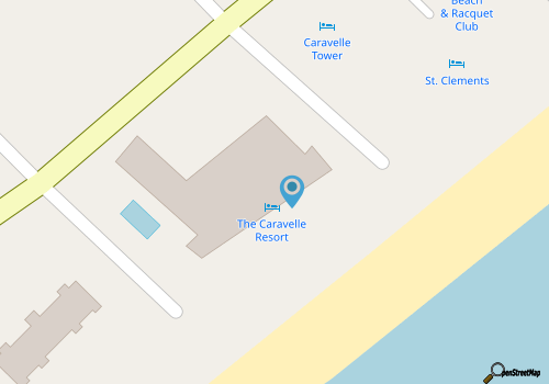 Oceanfront Executive King Suite at Resort + Official On-Site Rental Privileges map location