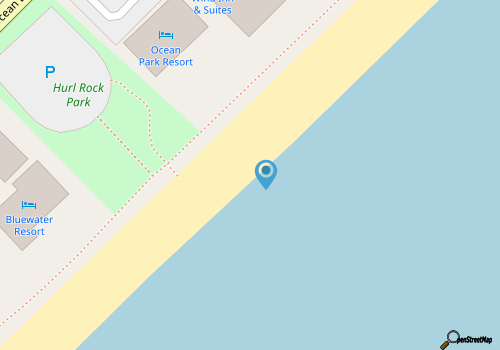 The Palace 505 ocean view condo map location
