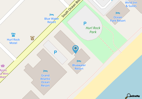 Oceanview Retreat : 1bd/ba Condo Myrtle Beach map location