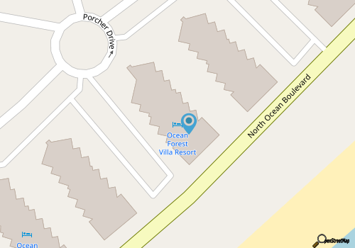 Ocean Forest Villas 115C- 2 Br Condo in Myrtle Beach map location