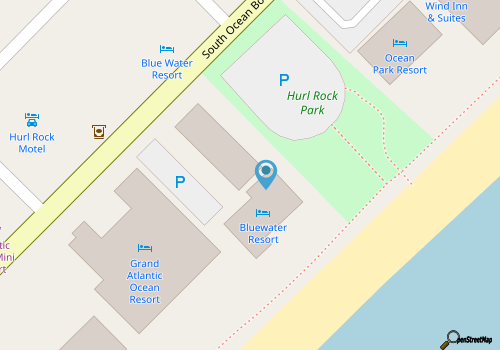 Bluewater Resort 711 map location