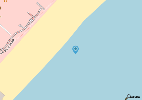 1 Bed room Deluxe Ocean Front map location