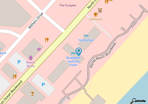 Refreshing Sea Glass Tower, 1 Bedroom Deluxe- City View map location
