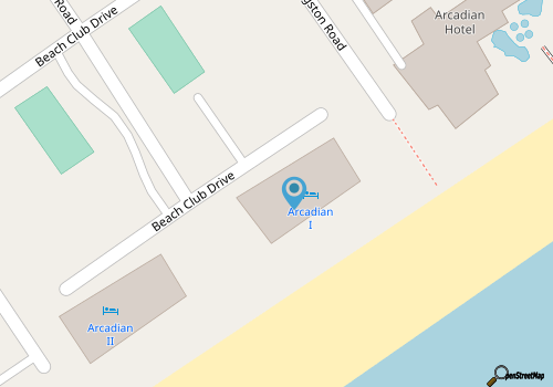 ~ Beachfront Gem ~ Ocean Front Balcony Views! Family Friendly! map location