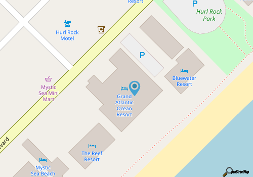 Grand Atlantic Resort  3BR Resort Amenities map location