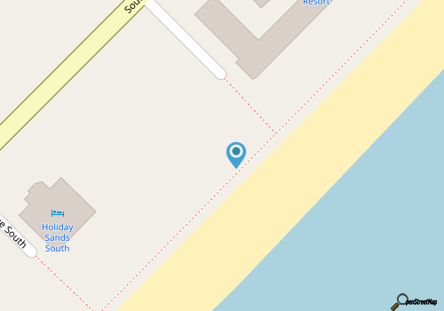 Ocean Front Paradise with Lazy River Top RESORT & LOCATION map location