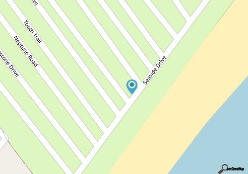 2nd Row Ocean View 5 bedroom house on Stilts map location