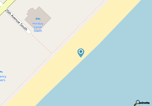 New Direct Oceanfront - Sandcastle South w/ Pools! map location