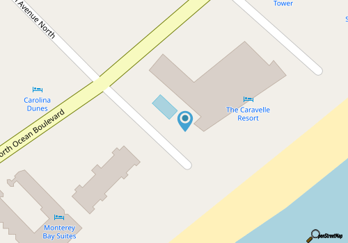 Spacious 4 Bedroom Oceanfront Condo - Ocean Reef 526- Sleeps 14! map location