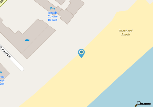 Direct Oceanfront 1BR 1BA~Beach Colony 403 map location